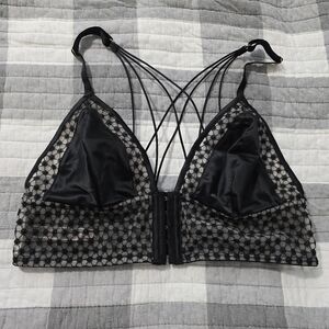 Elegant Black Lace Bralette
